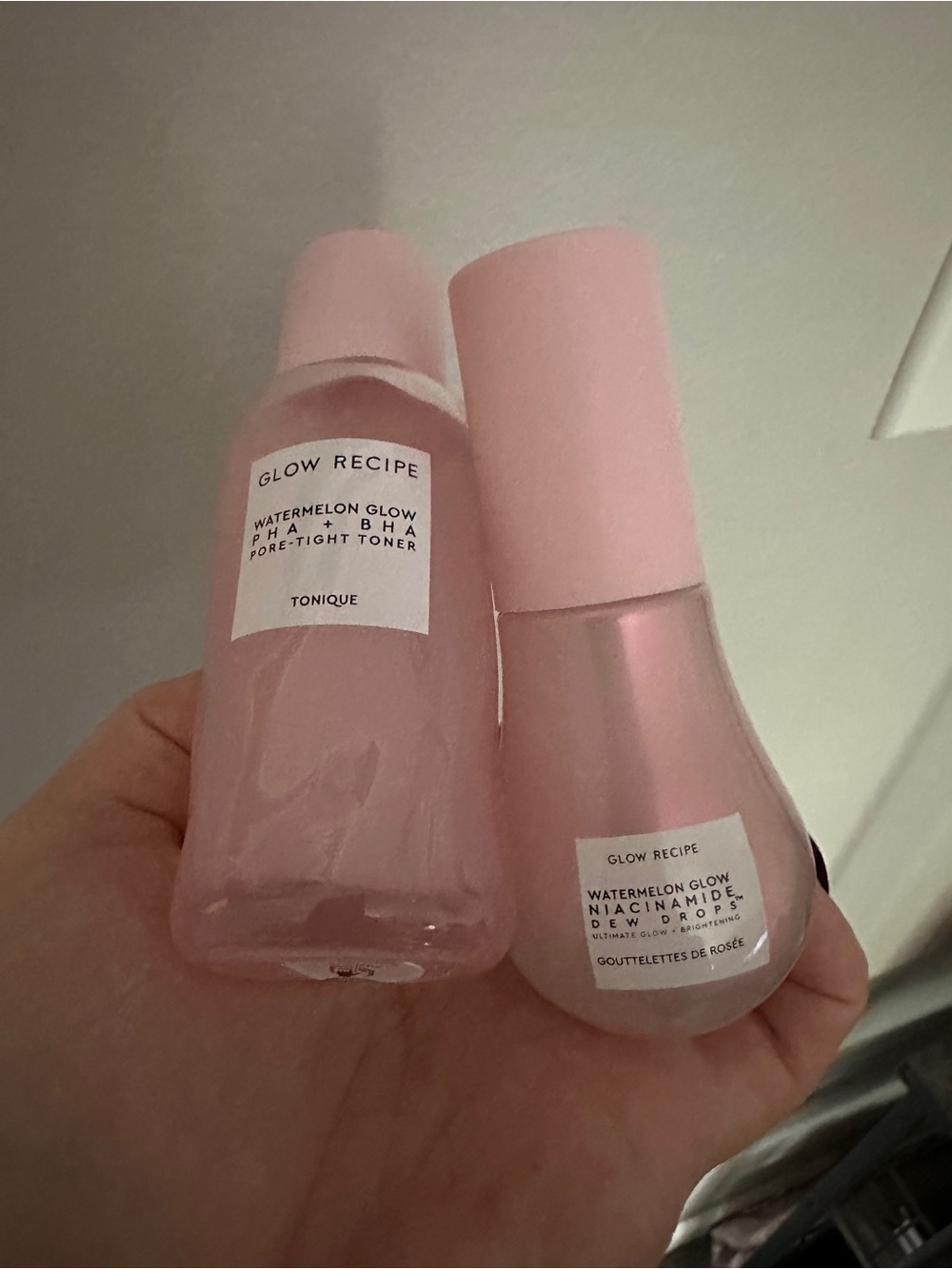 Glow Recipe Watermelon Glow Toner + Serum Mini duo